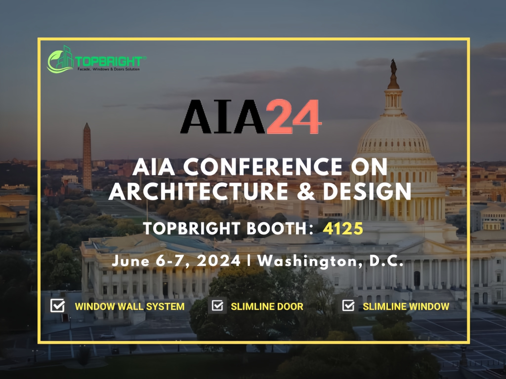 دعوة لمؤتمر AIA 2024 للهندسة المعمارية والتصميم