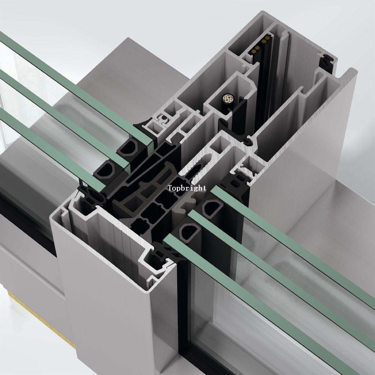 Schuco Facade System Curtain Wall FWS 60 CV